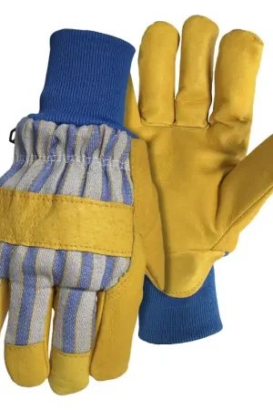 Boss 4341M Gloves, M, Wing Thumb, Knit Wrist Cuff, Cotton Back, Polyester Lining Special Discount