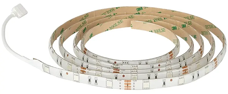 AmerTac LTAPE2MRGB-T Color Changing Tape Light, 120 V, 30 -Lamp, LED Lamp, 270 Lumens, 3000 K Color Temp Get Yours
