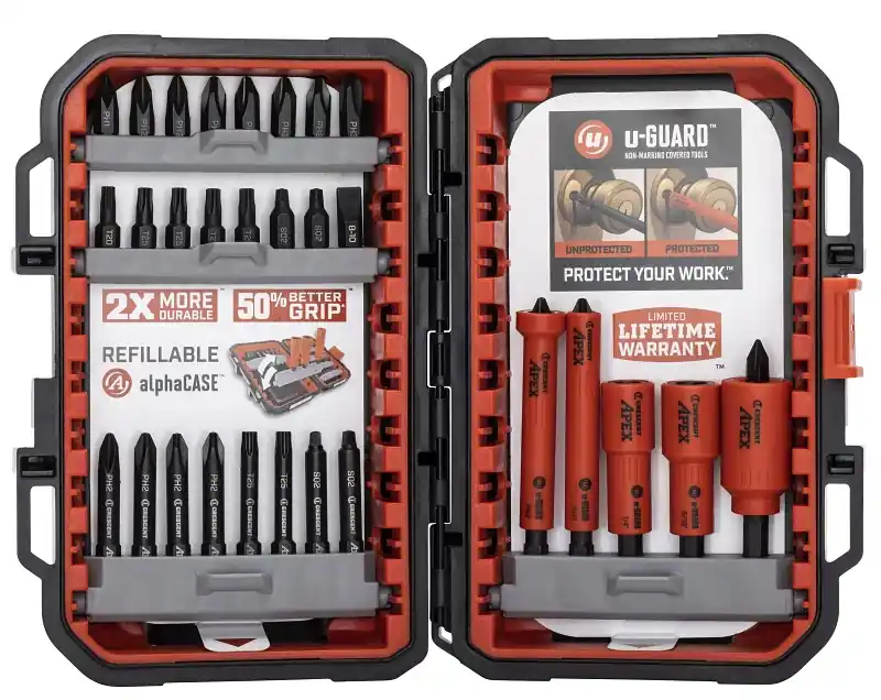 Crescent APEX u-GUARD CAUGSET-30 Fastening Set, 30-Piece, Steel, Black Oxide Special Offer