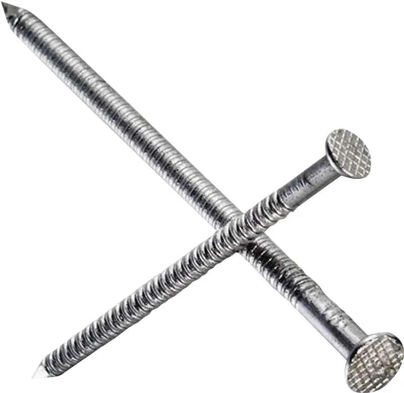 Simpson Strong-Tie S8PTD5 Deck Nail, 8D, 2-1/2 in L, 304 Stainless Steel, Bright, Full Round Head, Annular Ring Shank Save Now