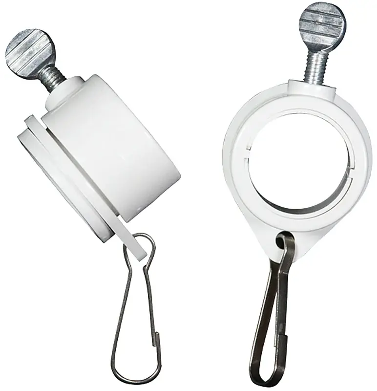 Valley Forge 28219 Flag Mounting Ring, Rotating, PVC, For: 1 in Dia Flag Poles Weekend Sale