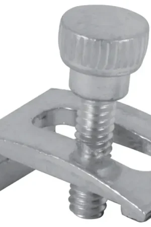 Affordable Make-2-Fit PL 7939 Storm Door Panel Clip, 3/4 in L x 1/2 in W x 1/2 in D Dimensions, Aluminum, Mill