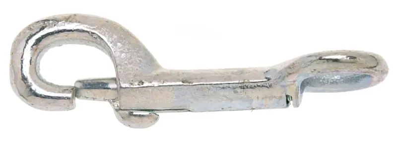 Campbell T7600311 Rigid Eye Bolt Snap, 5/8 in, 70 lb Working Load, Malleable Iron, Zinc Final Sale