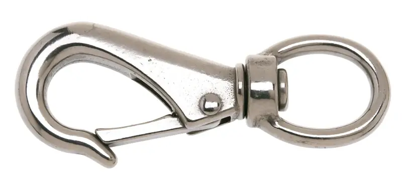 Weekend Sale Campbell T7615502 Swiveling Quick Snap, 5/8 in, 80 lb Working Load, Zinc, Nickel