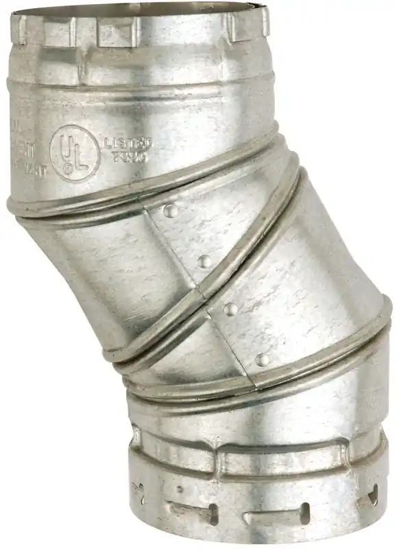 In Demand ELBOW GAS VENT 90 DGR 2WAL 6IN