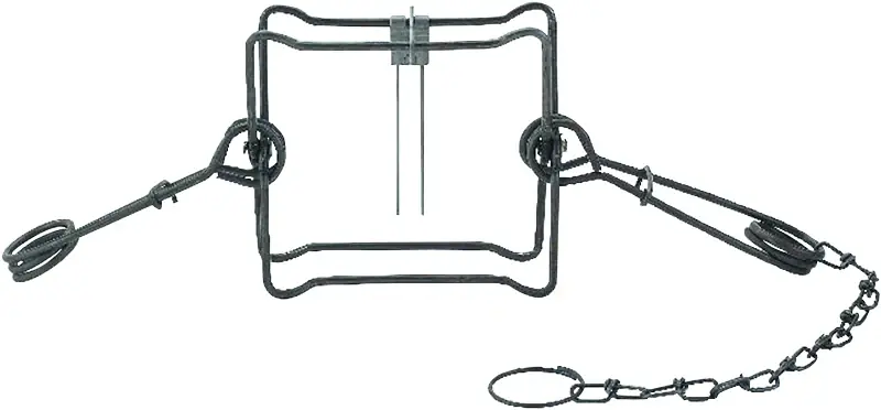 Hassle-Free Returns Duke Traps 0420 Wildlife Body Trap, For: Fisher, Groundhog, Raccoon