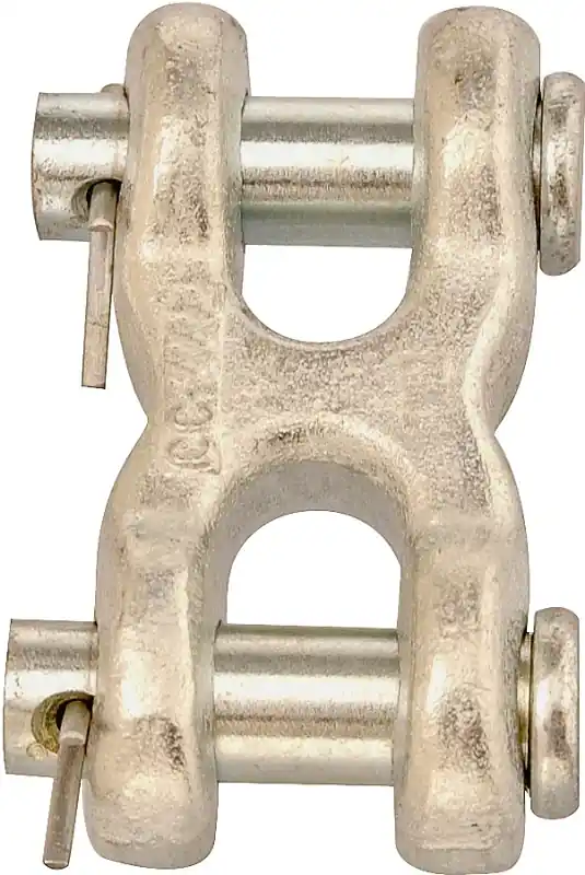 Seasonal Sale Campbell T5423300 Clevis Link, 1/4 x 5/16 in Trade, 3900 lb Working Load, Steel, Zinc