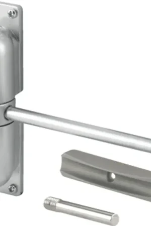 Affordable Gibcloser USA KC60HD Door Closer, Automatic, Satin Chrome, 150 lb