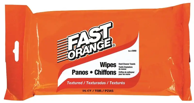 Fast Orange 25050 Cleaning Wipes, Citrus Markdown