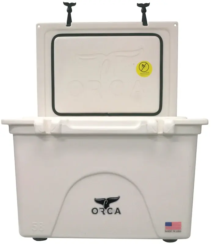 Last Chance Orca ORCW058 Cooler, 58 qt Cooler, White, Up to 10 days Ice Retention