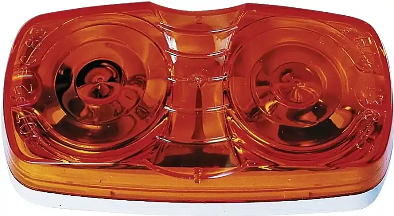Best Price PM V138A Marker Light, Rectangular, 4 in W, 2 in H, 12 V, Incandescent Lamp, Amber Lens, Surface