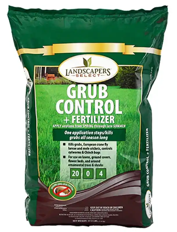Landscapers Select 902735 Grub Control Fertilizer Bag, Granular, 20-0-4 N-P-K Ratio, 5 sq-ft Coverage Super Sale