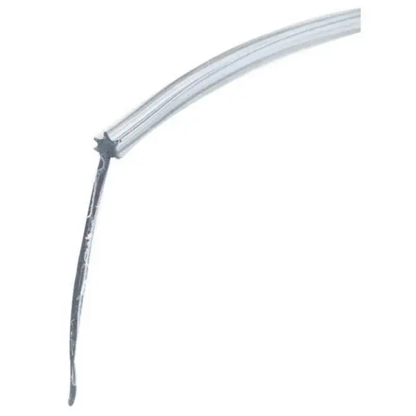 Prime-Line M 6227 Shower Door Bottom Sweep, Vinyl, Clear, For: Older Style Drip Rail Systems Secure Checkout