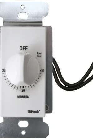 Big Sale Woods 59714 Countdown Timer, 20 A, 125 V, 2500 W, 30 min Time Setting, White