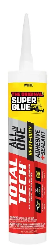 The Original Super Glue 11711001 Construction Adhesive, White, 9.8 oz Cartridge Authentic