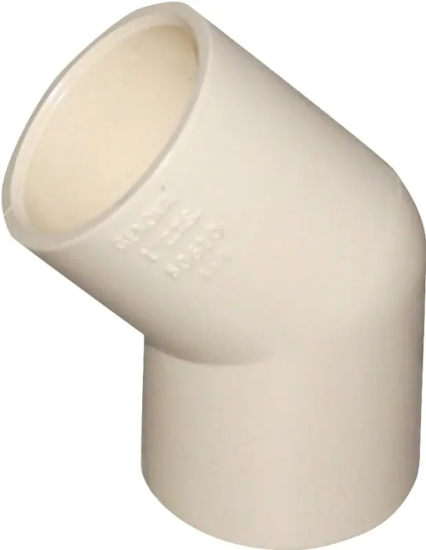 Nibco T00091C Pipe Elbow, 1 in, Slip-Joint, 45 deg Angle, CPVC, SCH 40 Schedule Express Delivery
