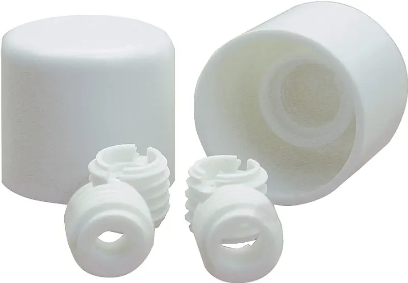 Luxury Danco 88877 Twister Bolt Cap, Universal, Plastic, White