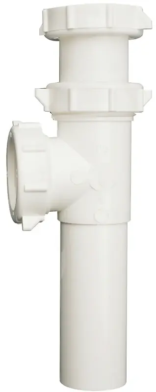 Plumb Pak PP66-8W Series Master End Outlet and Tailpiece, 1-1/2 in, Slip-Joint, Plastic, White Save Now