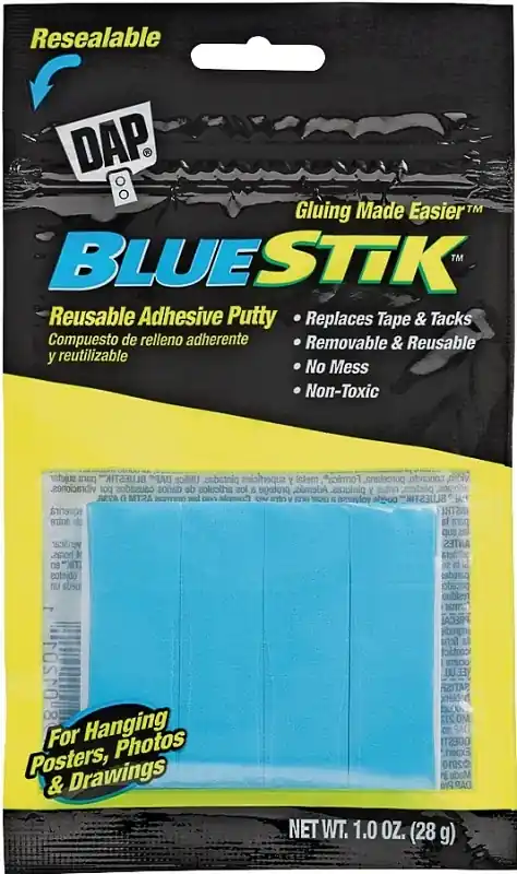 Free Returns DAP 01201 Adhesive Putty, Blue, Pack of 12