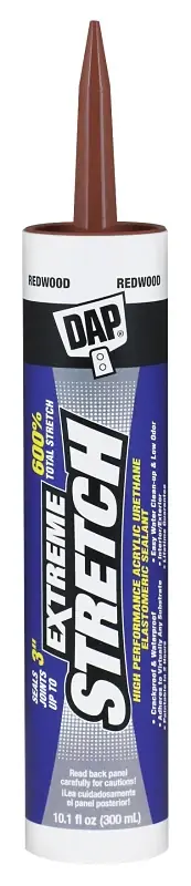 DAP EXTREME STRETCH 7079818707 Premium Elastomeric Sealant, Redwood, 24 hr Curing, 40 to 100 deg F, 10.1 fl-oz Cartridge, Pack of 12 Best Price