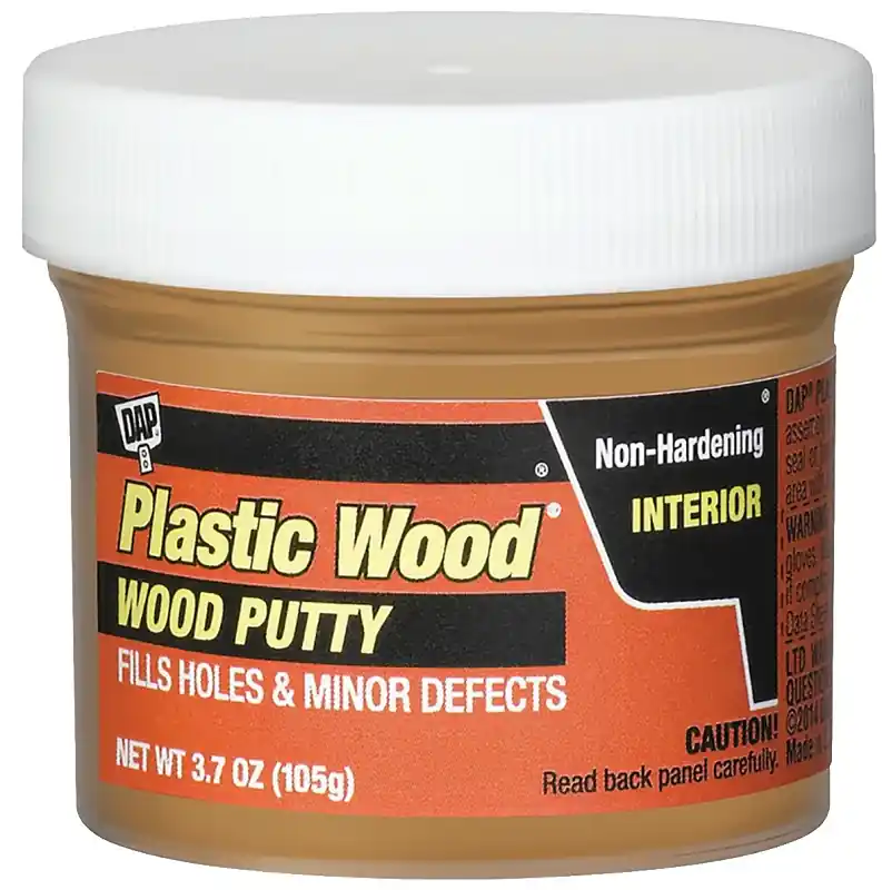 Limited Time DAP 7079821276 Wood Putty, Solid, Mild, Pleasant, Natural Oak, 3.7 oz, Tub, Pack of 6