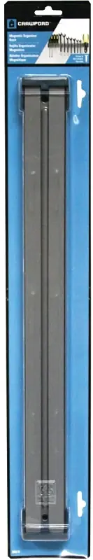 Free Returns Crawford MO18 Organizer Bar, Magnetic, Sure Grip, Steel