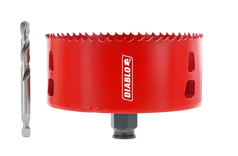 Diablo DHS4375RL Hole Saw, 4-3/8 in Dia, Bi-Metal Cutting Edge Order Now