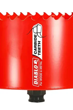 Bargain Diablo DHS6000CT Hole Saw, 6 in Dia, 71 mm D Cutting, Carbide Cutting Edge