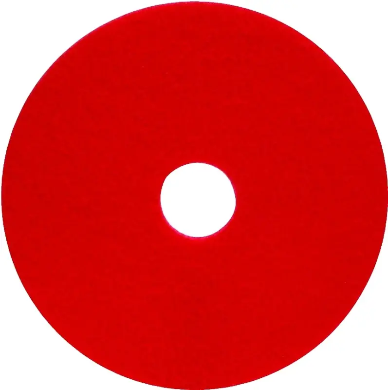 North American Paper 420414 Light Buffing Pad, Red, Pack of 5 Clearance