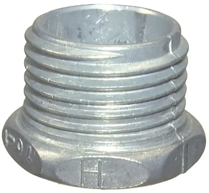 Halex 07020 Rigid Conduit Chase Nipple, 2 in, Zinc, Each Order Now