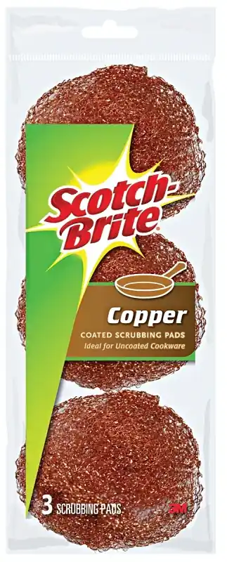 Budget Scotch-Brite 213C Scrubber Pad, Brown
