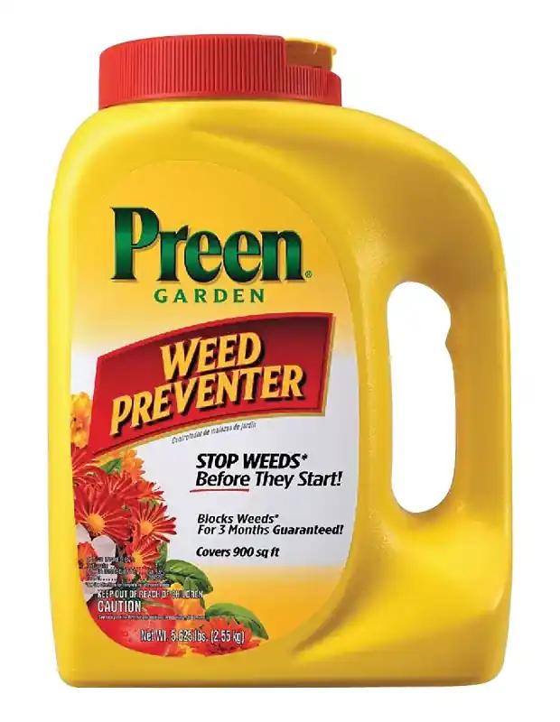 Fresh Stock Preen 24-63795 Weed Preventer, Granular, 5-5/8 lb Bottle