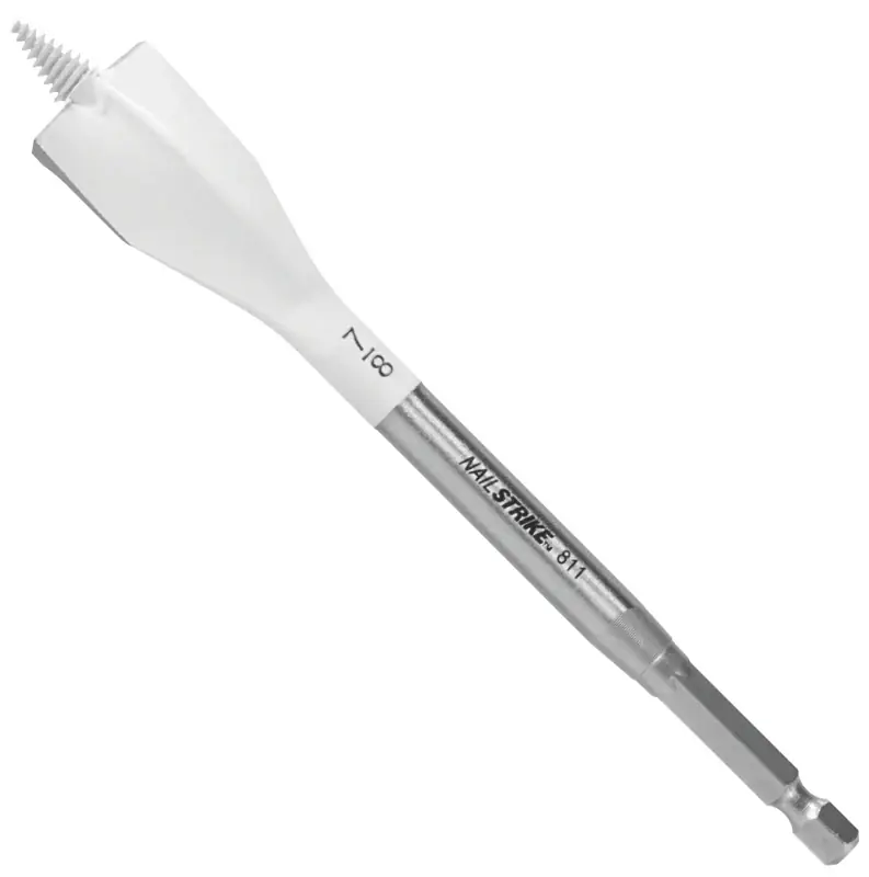 Bosch NS1011 Spade Drill Bit, 7/8 in Dia, 6 in OAL, 1/4 in Dia Shank, Hex Shank, Pack of 5 Professional Grade