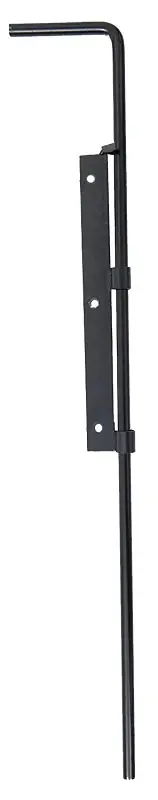 Adjust-A-Gate UL301 Drop Rod Kit, Steel, Black, Powder-Coated, For: Double Drive Gate Buy Direct