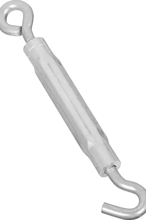 Affordable National Hardware 2173BC Series N221-952 Turnbuckle, 110 lb Working Load, 1/4-20 Thread, Hook, Eye, 7-1/2 in L Take-Up