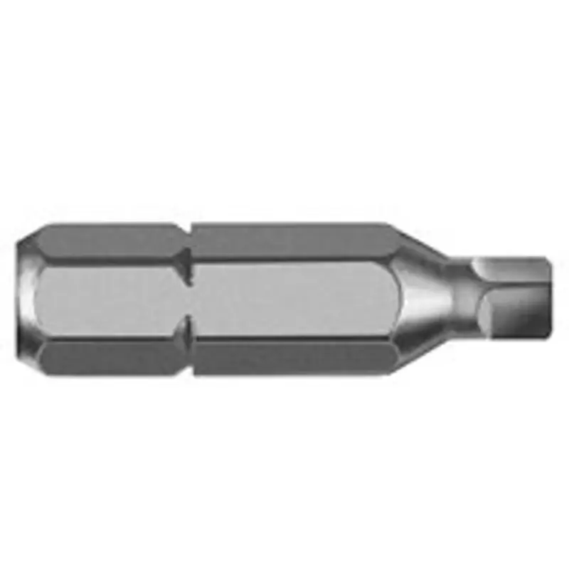 Hot Picks Irwin 92205 Insert Bit, #2 Drive, Square Recess Drive, 1/4 in Shank, Hex Shank, 1 in L, S2 Steel, 25/PK