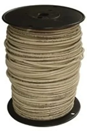 Don't Miss Out Southwire 10WHT-SOLX500 Series Building Wire, White Sheath, 10 AWG Wire, 1-Conductor, 500 ft L, Copper Conductor, Solid