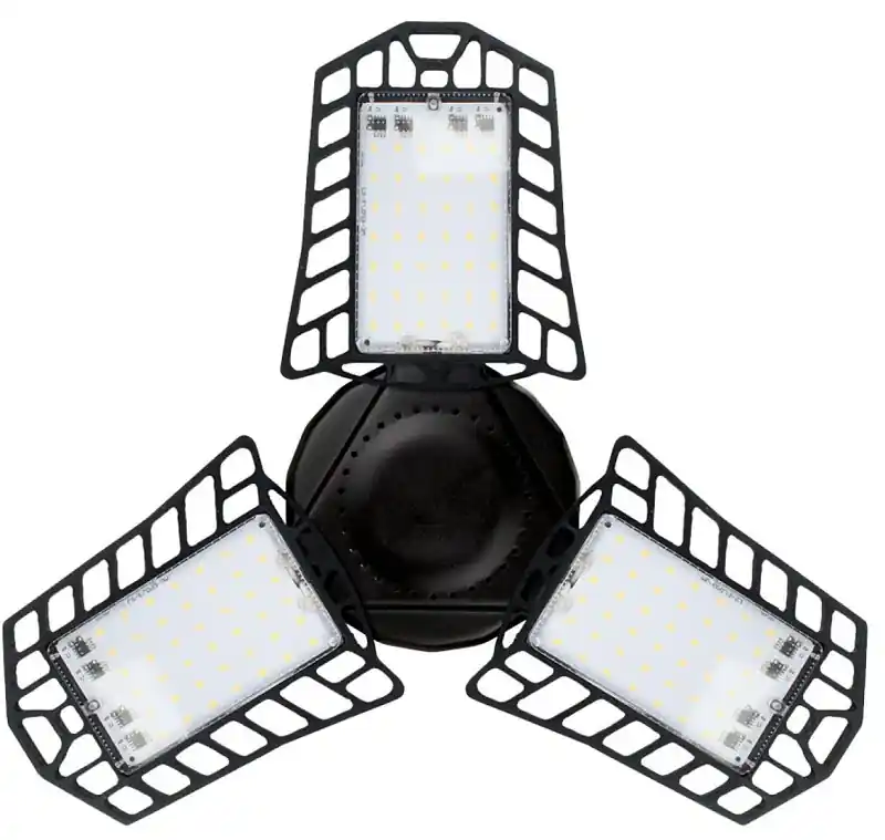 Latest PowerZone GT-BU-G100A Panel Bulb, 500 W Equivalent, LED Lamp Base, Daylight, 5000 K Color Temp