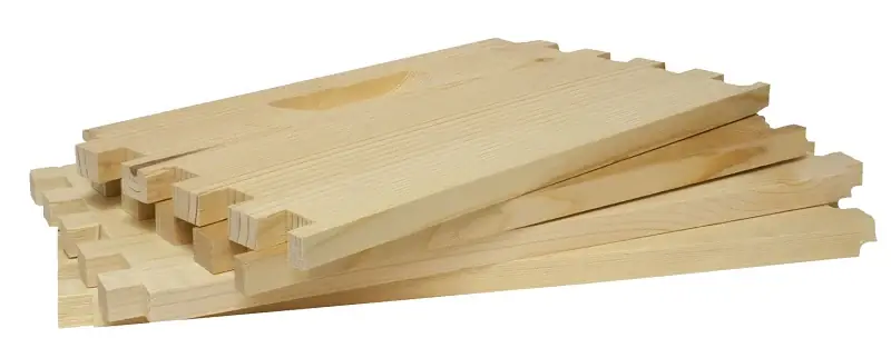 Top Rated Harvest Lane Honey WWBUM-102 Bee Hive Box, Medium, Ponderosa Pine, For: Langstroth Hive