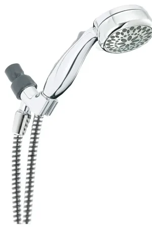 Delta 75701C Hand Shower, 1/2 in Connection, 1.75 gpm, 7-Spray Function, Chrome-Plated, 60 in L Hose Special Offer