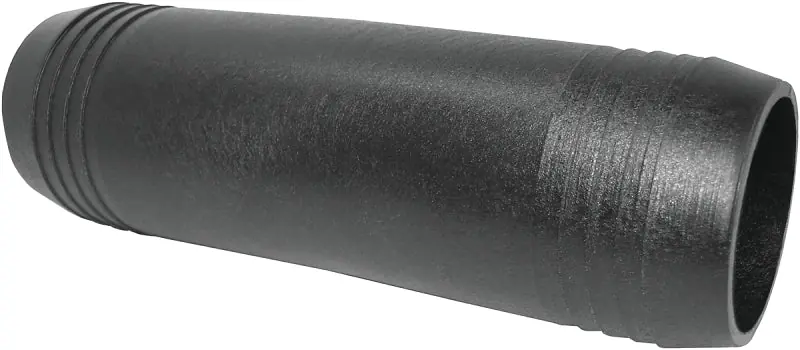 Affordable Green Leaf SHM1400P Hose Mender, Straight, 1/4 in, Hose Barb, Polypropylene, Black, Pack of 5