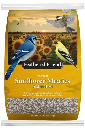 Feathered Friend 14417 Sunflower Meaties, 30 lb Mega Sale