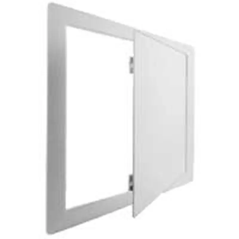 Karp HA88 Access Door, 8 in W, Styrene Plastic, White Save Now