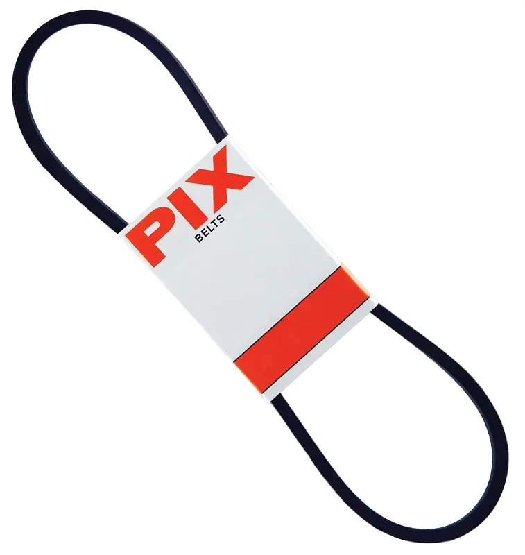 PIX A68/4L700 V-Belt, 70 in Outside Circumference, Molded Cog, 1/2 in W, Black Mega Sale