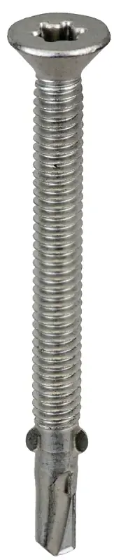 Acorn S-WM12212G250 Screw, #12 Thread, Star Drive, Self-Tapping, Winged Point, Galvanized Steel, 250 BAG Same Day Shipping