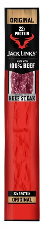 Hassle-Free Returns Jack Link's 06003 Snack, Original, 2 oz, Beef, Flavorings and Sodium Nitrite, Pack of 12