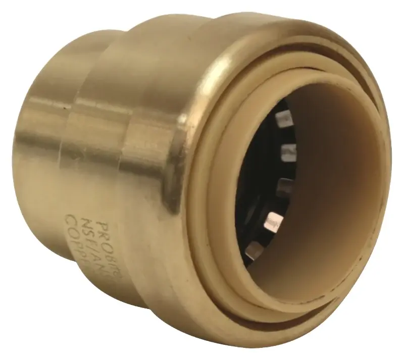 ProBite 633-003HC/LF816R End Cap, 1/2 in, Brass Authentic