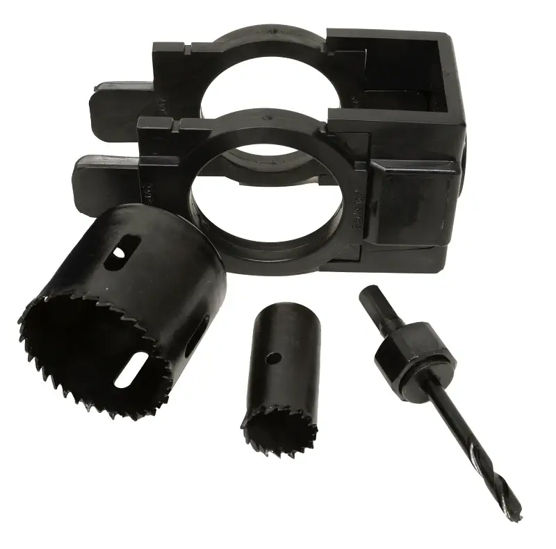 Next Day Delivery Vulcan 300681OR Lock Install Kit with EZ Guide Template, HCS, Black