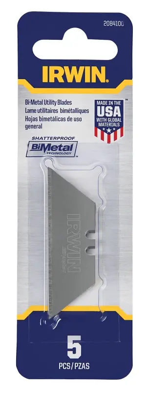 Price Drop Irwin 2084100 Utility Blade, HSS, 2-Point
