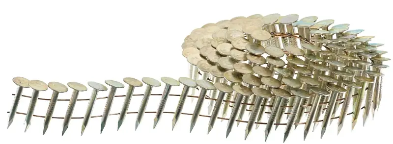 Express Delivery Senco M003106 Roofing Nail, 1-3/4 in L, Galvanized Steel, Full Round Head, Smooth Shank